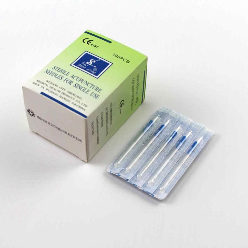 Acupuncture Needles with Silver Handle