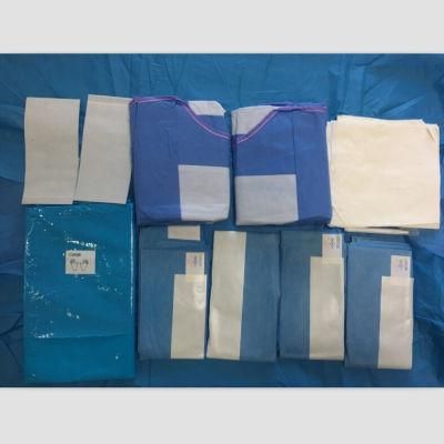 Disposable Sterile Surgical General Drape Pack with Reinforcement