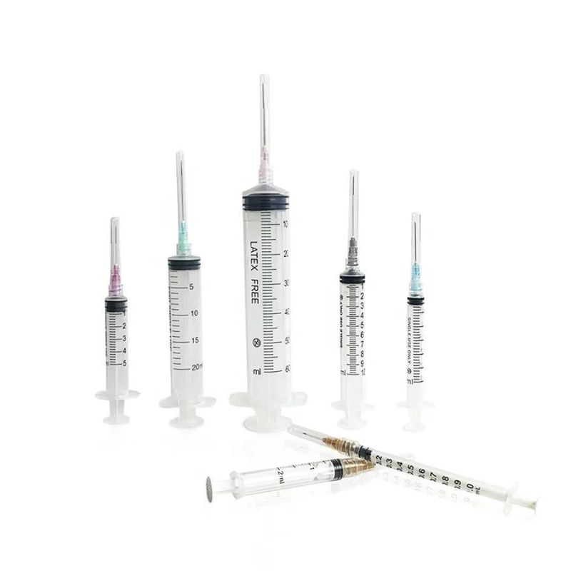 Medical Instrument of Disposable Syringe for Injection Pump (luer lock luer slip)