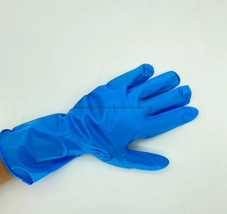 Powder Free Blue/Pink Disposable Medical / Non-Medical Nitrile Examination Gloves with CE