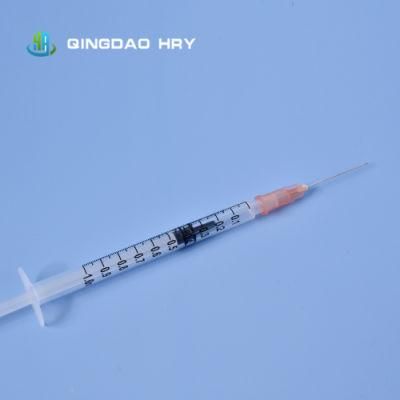 1ml 2ml 2.5ml 3ml, 5ml Disposable Syringe with Needle &amp; Safety Needle