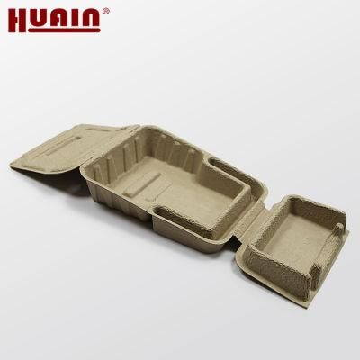 Disposable Cardboard Molded Medical Supplies Foldable Paper Bedpan for Nursing