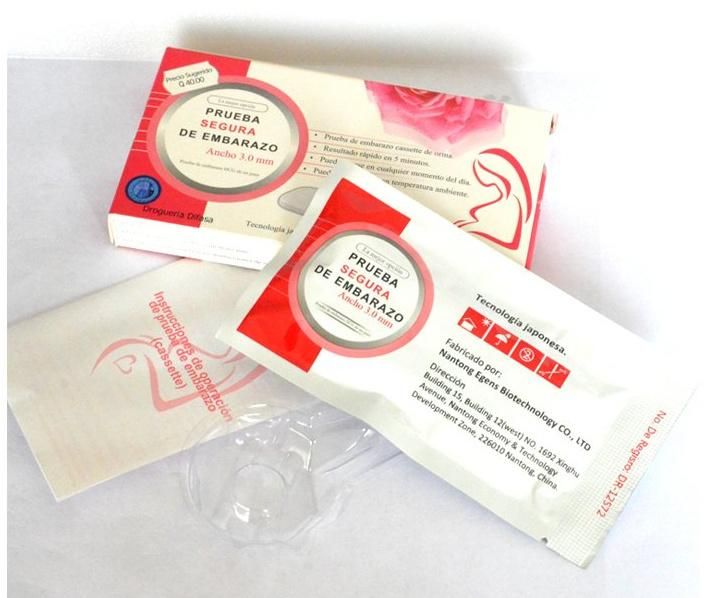 Hot Sale OEM Logo Pregnancy Test Card for CE