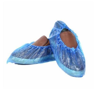 Machine Made Diposable PE Palstic Water Proof Shoe Cover