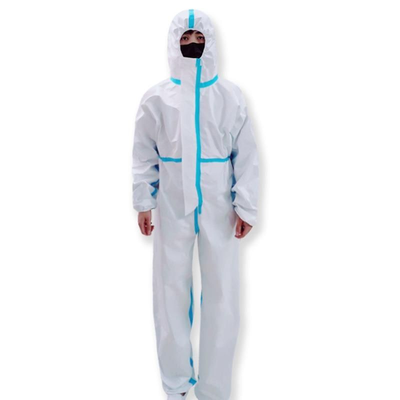 Full Length Coverall Disposable Safety Isolation Clothing Suit Protective Suits