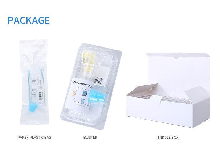 Disposable Saliva Test Sampling Kit Collection Tube