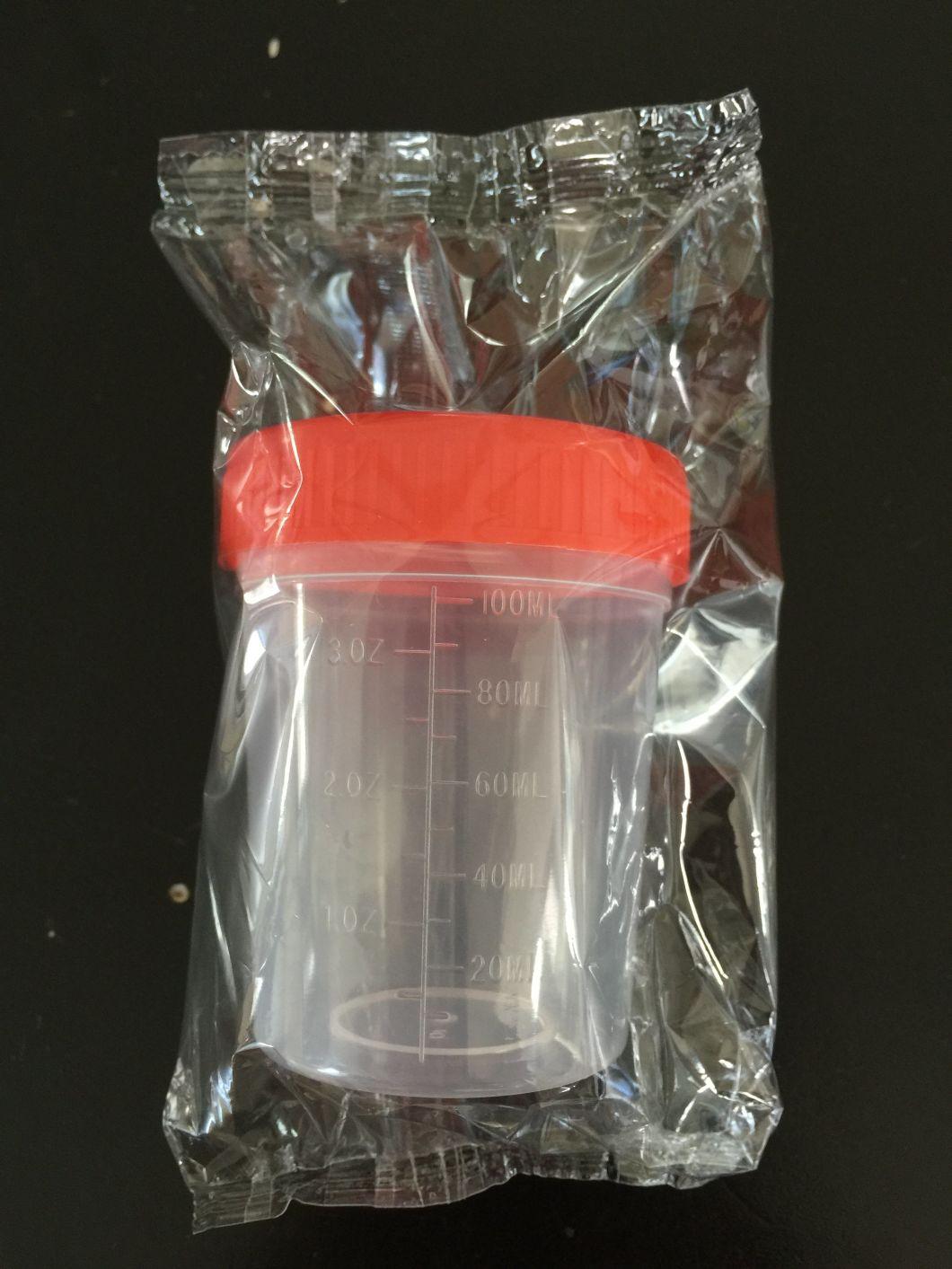 Super Quality Sterile Specimen Urine Cup Collection Container 60/100ml