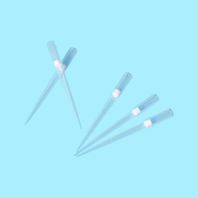 Disposable Medical Lab Supplies 10UL 100UL 200UL 1000UL Filtered Pipette Tips for PCR Laboratory Testing