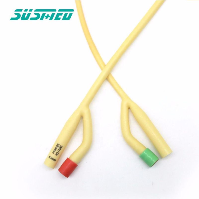 Medical 3 Way / 2 Way Latex Foley Pediatric Urinary Catheter