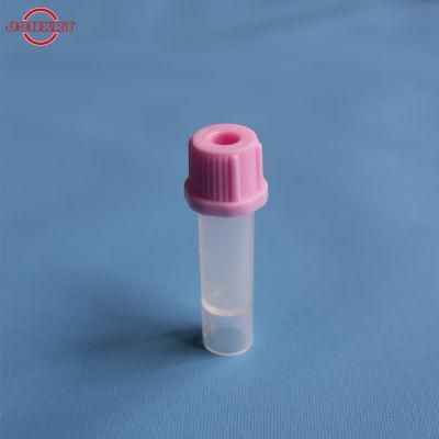 Disposable Medical Hospital Clear Sample Blood-Collecting Vessel