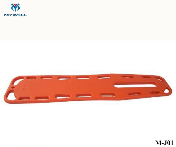 M-J01 High Quality Medical Pediatric X-Rays Plastics Spine Board Stretcher