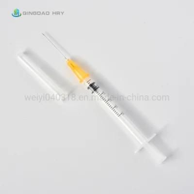 Factory Wholesale Medical Injection Syringe Safety Syringe with CE FDA ISO 510K