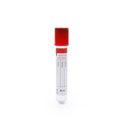 Medical Supplies Red Top Collection Tube with Clot Activator for Collecting and Holding Blood Specimen