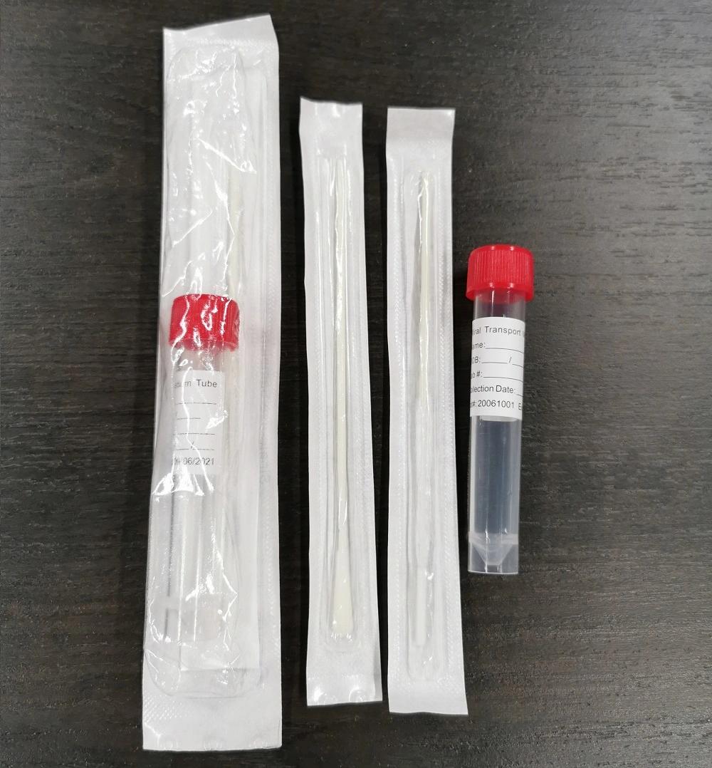 Vtm Kits with Collection Nasal Swab and Biohazard Specimen Bag