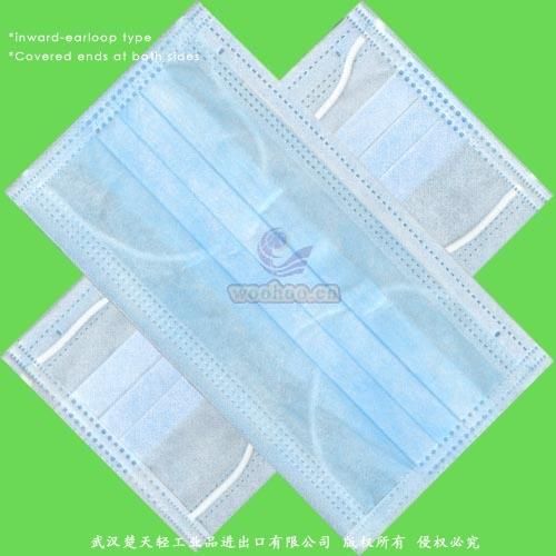 Disposable Earloops & Tie-on 3ply Surgical Face Mask