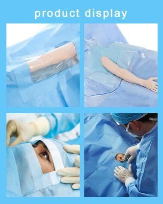 Surgical Supplies PP PE SMS Coated Waterproof Drape with Ce ISO13485