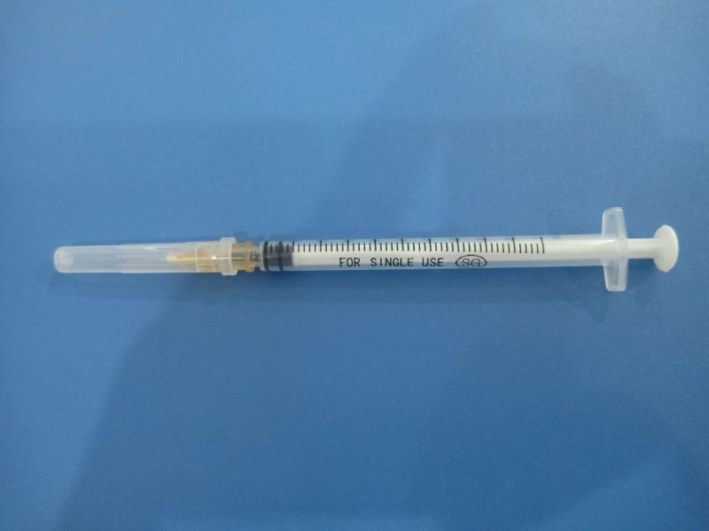 2 or 3 Parts Medical Disposable Sterile Injection Plastic Syringe, Insulin Syringe, Safety Syringe with CE