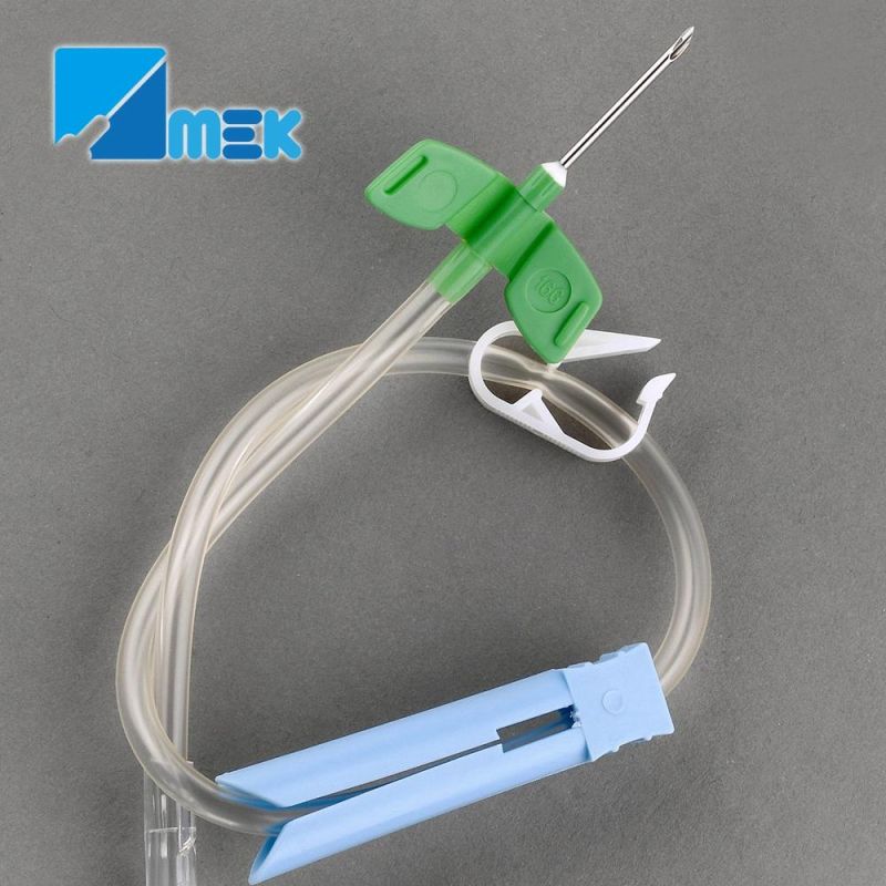 Fistula Needle Set for Dialysis Fixed Wing 15g 16g 17g