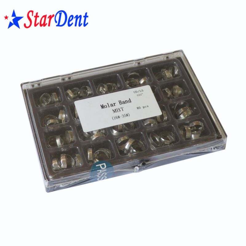 Good Quality Dental Product Band with Tube Set (0.022&0.018 slot)