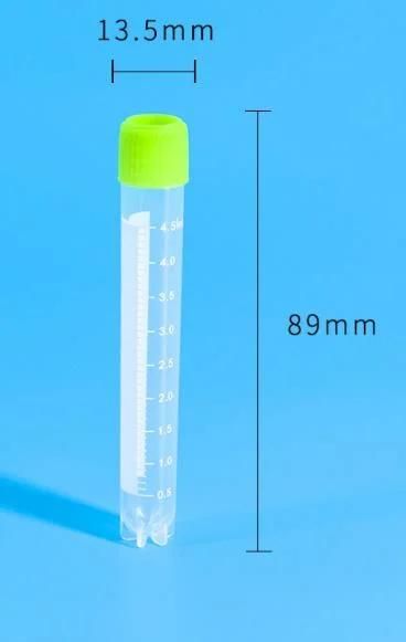 Laboratory Disposable Plastic Freezing Cryogenic Cryo Cryovial Tube 1ml