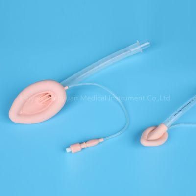 Silicone Laryngeal Mask Airway with Epiglottic Retention Aperture Bars Disposable