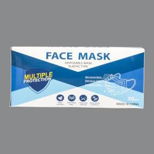 Non-Civil Dustproof Prevent Mist Disposable Antivirus and Anti Dust Protective Facial 3-Ply Medical Face Masks with CE Certificated