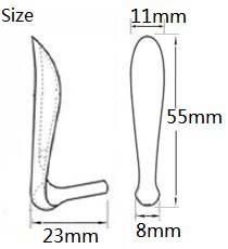 Surgical Nose Augmentation Silicone Nasal Implants