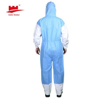 Painting Non Woven Protective Personal Coverall Breathable Medical Disposable Waterproof Class III Ultraviolet Light 2 Years