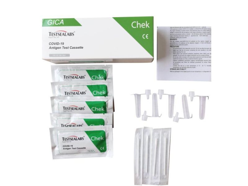 One Step Cassette Test Kit Rapid Reaction Antigen