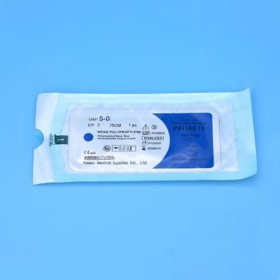 Surgical Disposable Sterile Nylon Ophthalmic Sutures 8/0 9/0 10/0