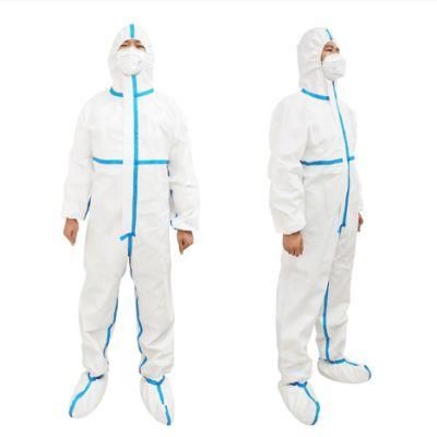 Manufacturer Medical Protective Clothing Disposable Coverall Suit