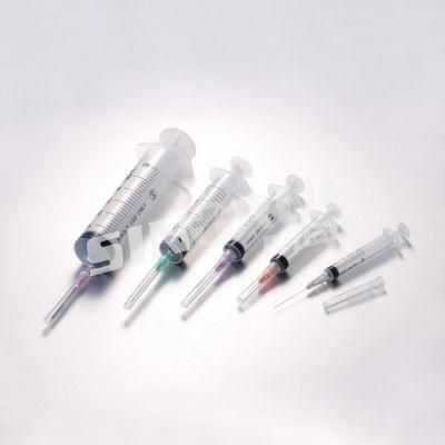 1ml 3ml 5ml 10ml 20ml 60ml Luer Lock or Luer Slip Medical Disposable Syringe