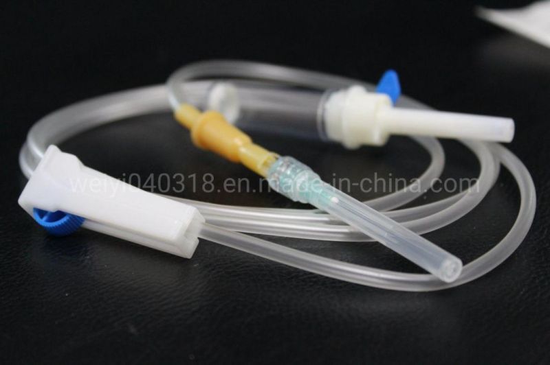 Wholesale Medical Ordinary Infusion Set with Needle with CE Approval with Filter Ordinary Infusion Set