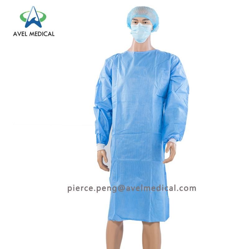 Disposable Protective Isolation Surgical Gown for Surgeon