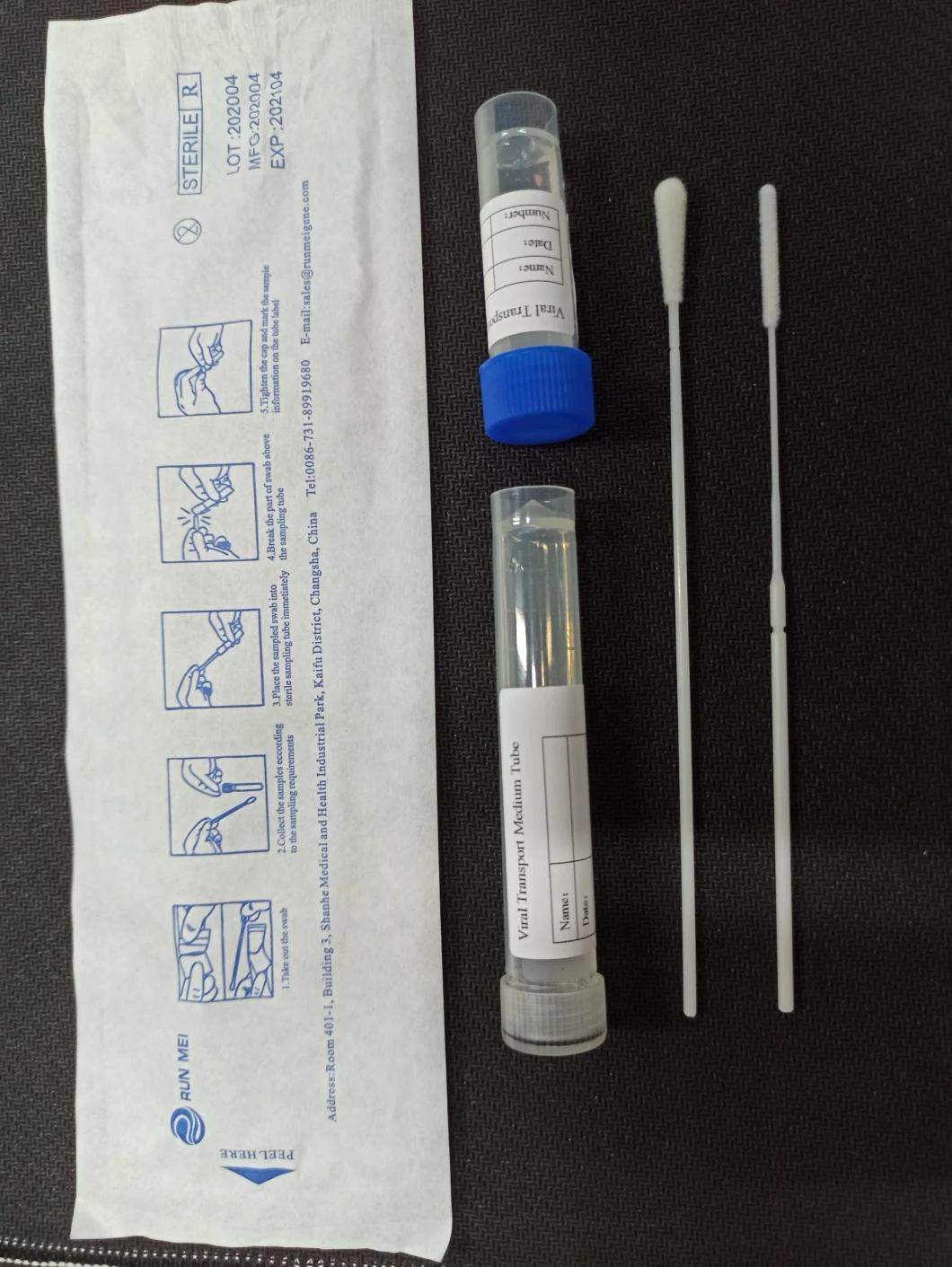 Disposable Sampler with 3ml Inactivated Vtm