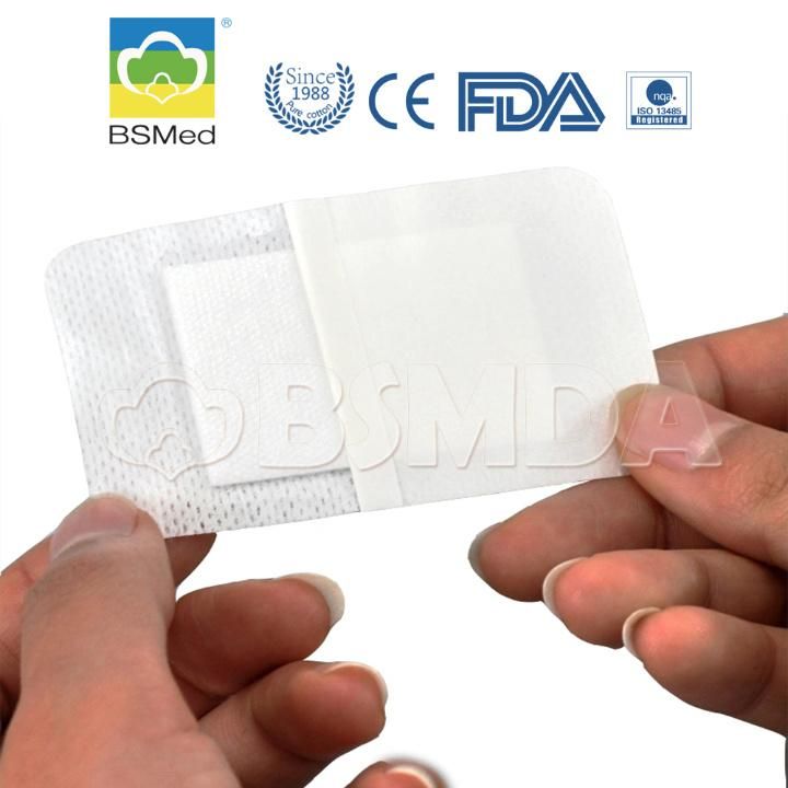 Medical Disposable Sterile Self-Adhesive PU or Non Woven Wound Dressing