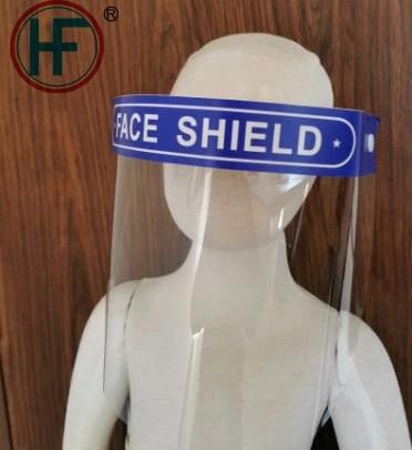 Chinese Manufacturer Direct Sale Medical Grade Pet Anti-Fog Face Shields with Head Sponge