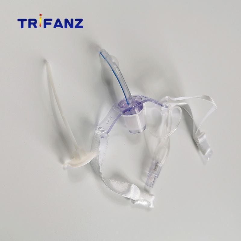 China Wholesale Disposable Tracheostomy Tube with Cuff FDA ISO Approved