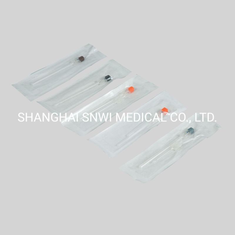 Medical Instrument Injection Disposable Sterile Syringe Hypodermic Needle with CE & ISO 13485 Approved