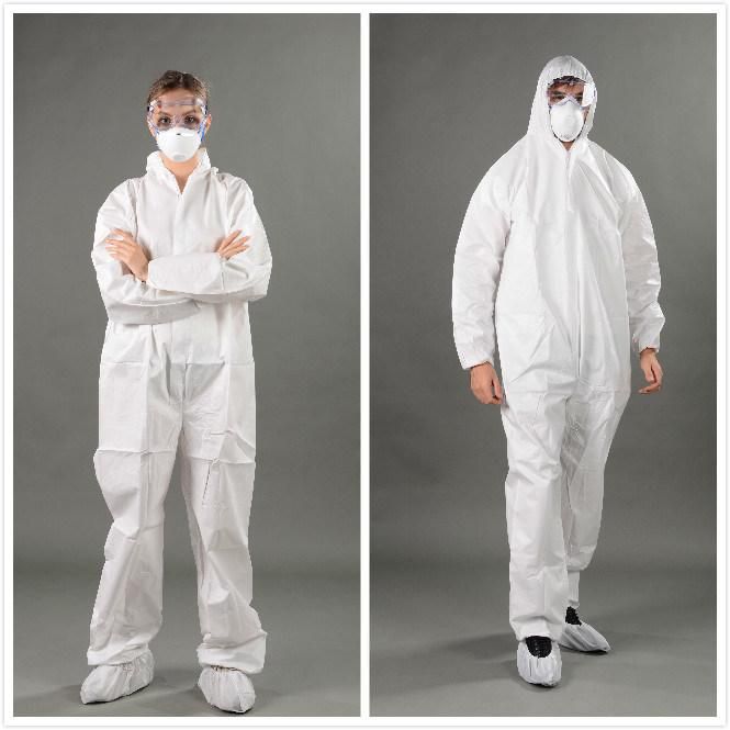 Disposable PP Coverall with Hood Topmed Brand