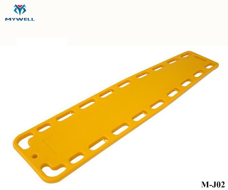 M-J02 X-ray Translucent First Aid High Strength Lightweight Plastic Rescue X-ray Spine Board