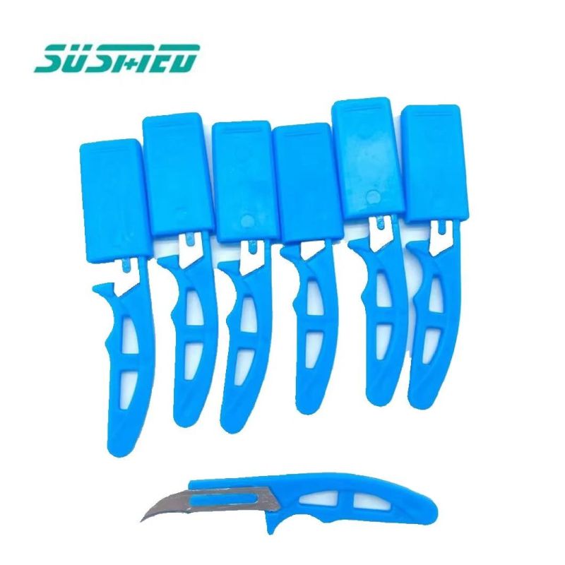 Medical Disposable Thumb Mini Handle Scalpel Knife Micro Scalpel Cutting Scalpels