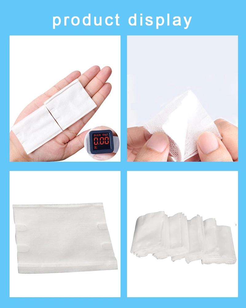 100% Pure Cotton Makeup Remover Pads Cosmetic Cotton for Lady′ S Beauty