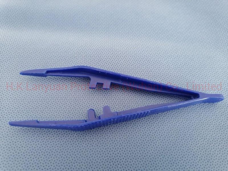 Disposable Medical Plastic Tweezers, Surgical Forceps