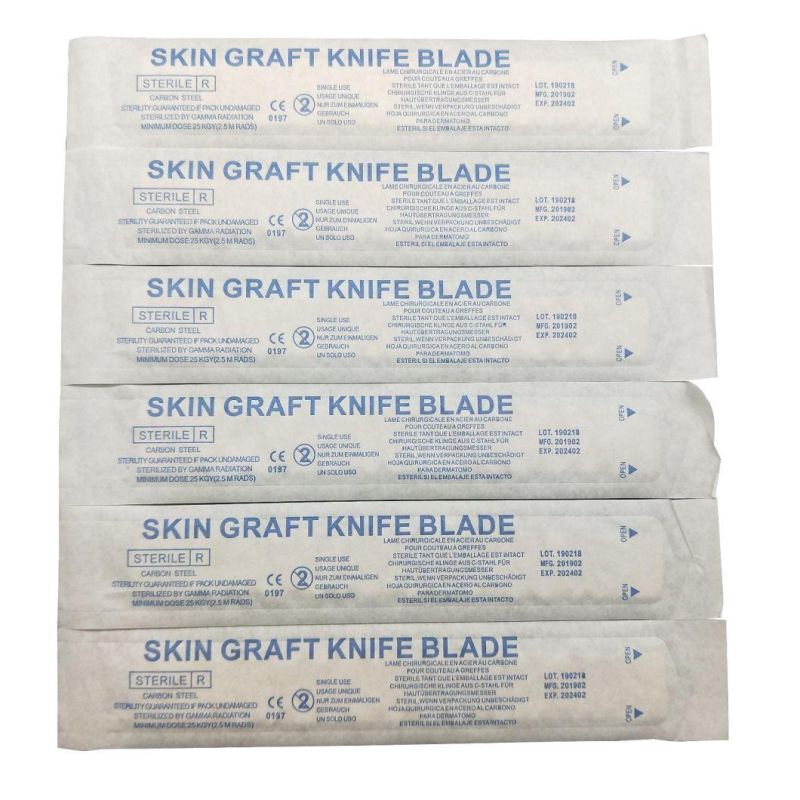 High Quality Surgical Stainless Steel Disposable Skin Graft Blade