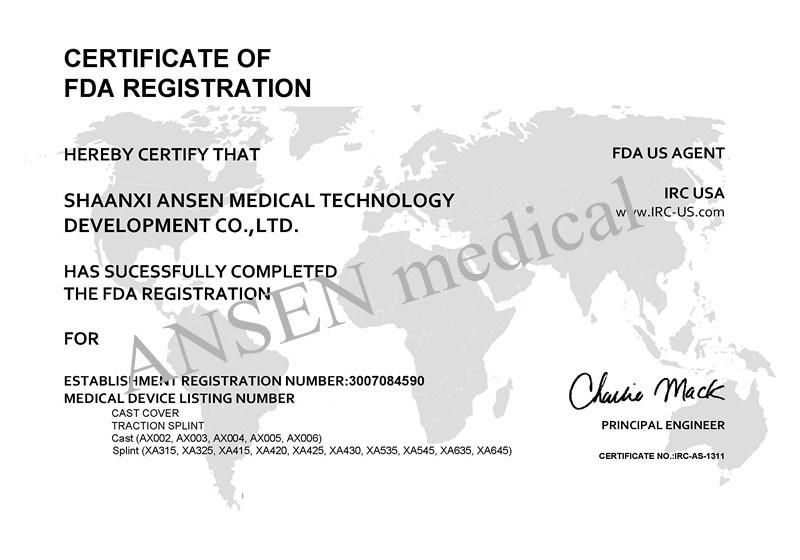 FDA and CE Certified Orthopedic Casting Tape Fibergalss Casting Tape Fiberglass Products