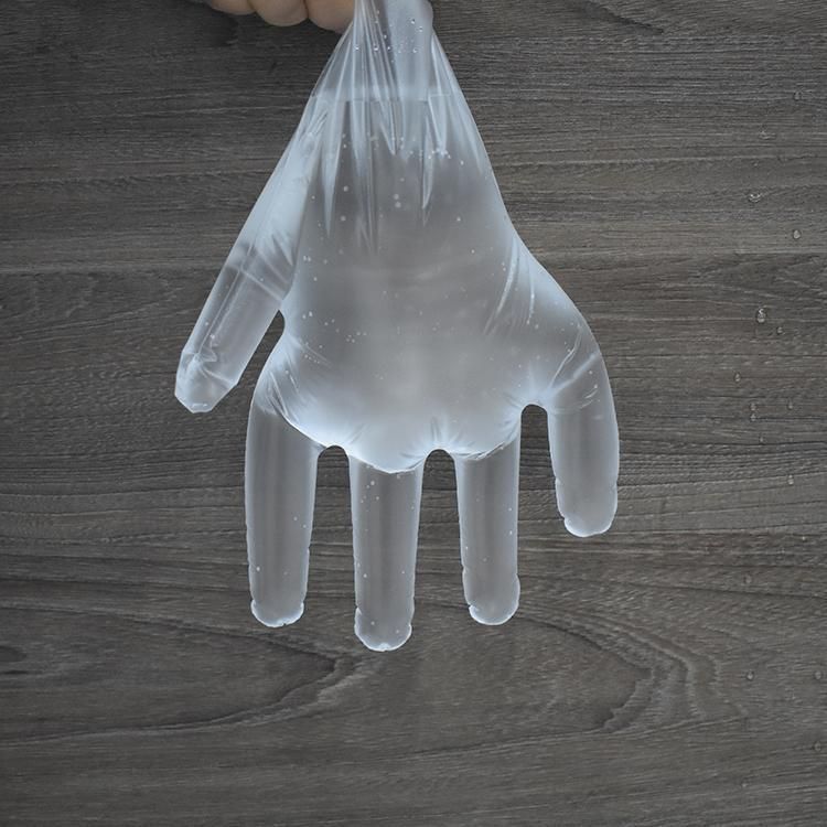 Medical FDA CE En374 En455-2 Approved Muti-Color Food Grade Water Proof Disposable High Elastic Clear Free Powder Stretchable TPE Gloves