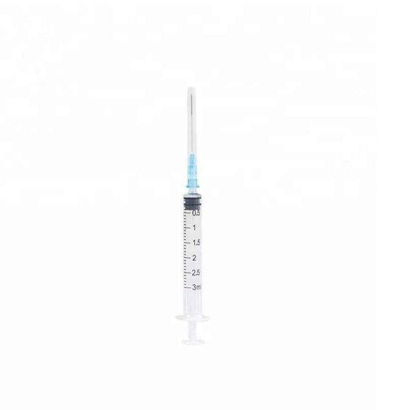 Disposable Self Destruction Non Residue High Temperature Resistant Plastic Syringe