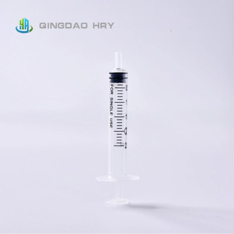 2.5ml Disposable Syringe Luer Slip Without Needle Manufacture with FDA 510K CE&ISO Improved for Vaccine Stock Products and Fast Delivery