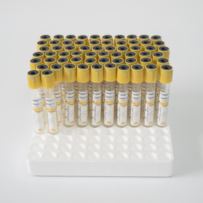 Gel Tube, with Clot Activator, Gel&Clot Activator Vacuum Blood Collection Tube, Yellow Cap